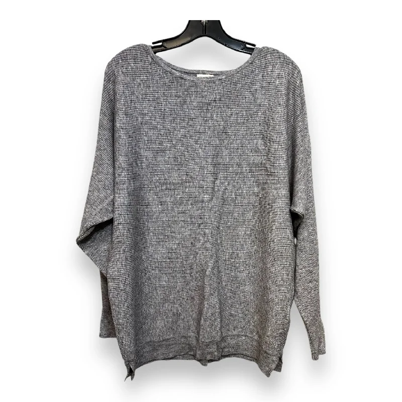 Practical Outfits Top Long Sleeve By Dreamers In Grey, Size: S