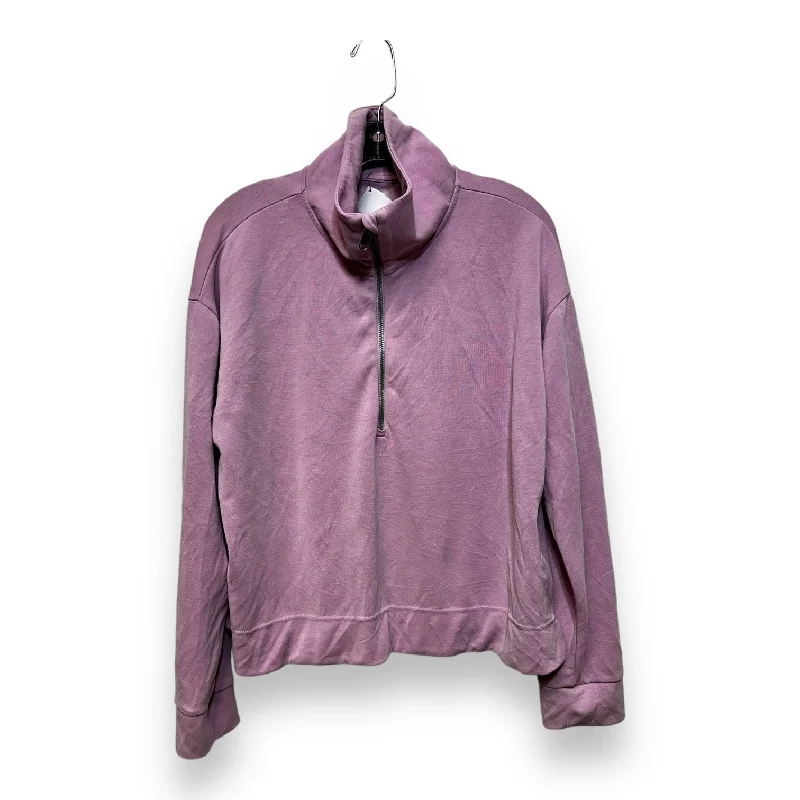 Functional Tops Top Long Sleeve By Athleta In Pink, Size: L