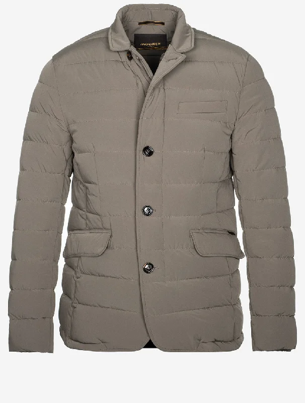 Premium Casuals Zayn KN Puffa Coat-Nut