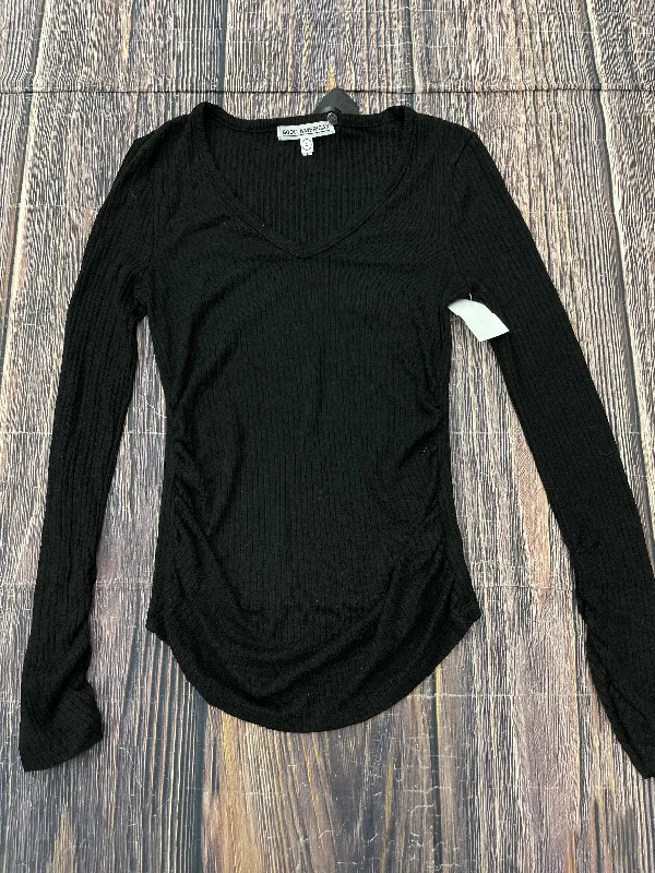 Urban Tops Top Long Sleeve By Good American In Black, Size: M