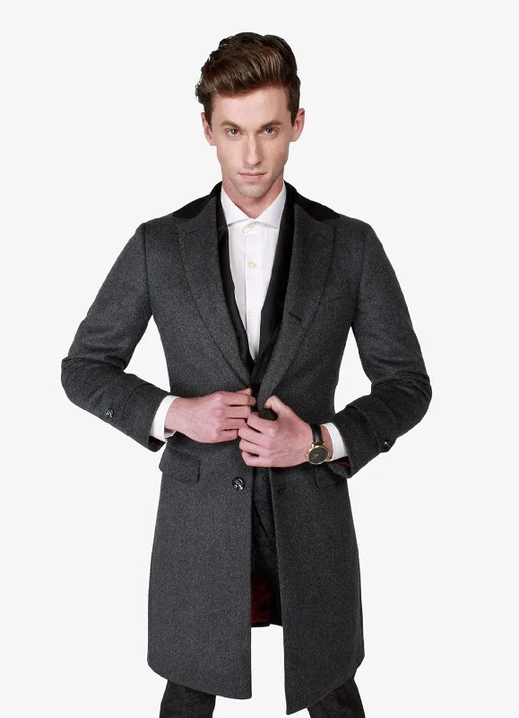 Sportswear Styles Grey Overcoat