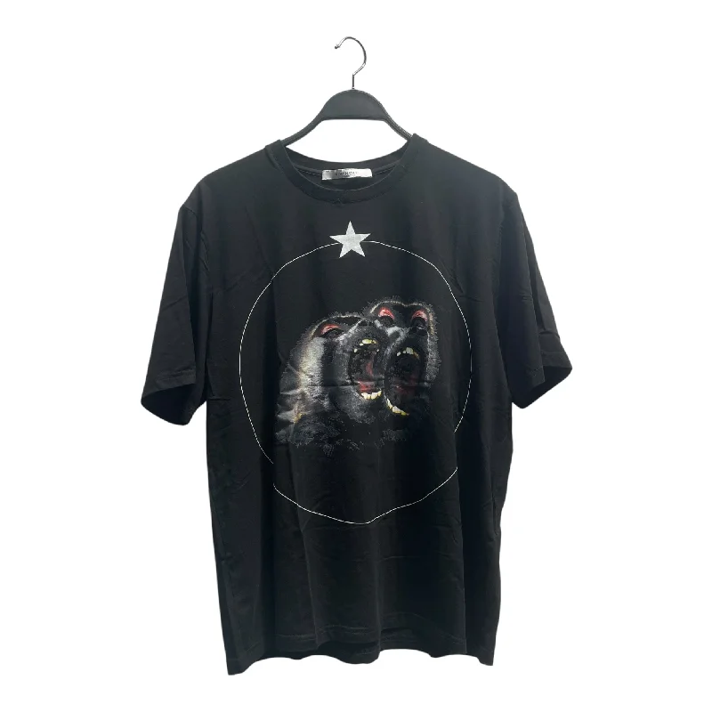 Boho Menswear GIVENCHY/T-Shirt/S/Cotton/BLK/Monkey T-Shirt