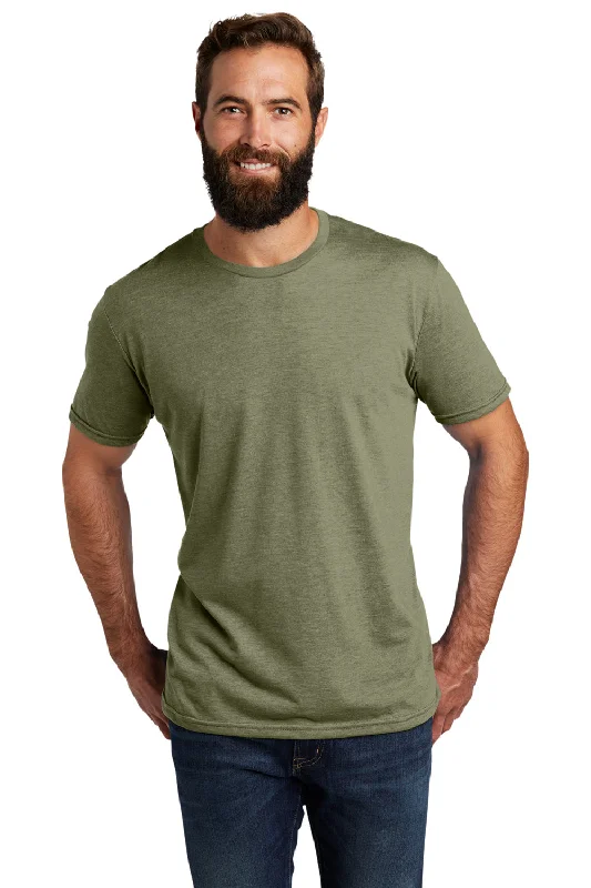 Summer Outfits Allmade Mens Short Sleeve Crewneck T-Shirt - Olive You Green