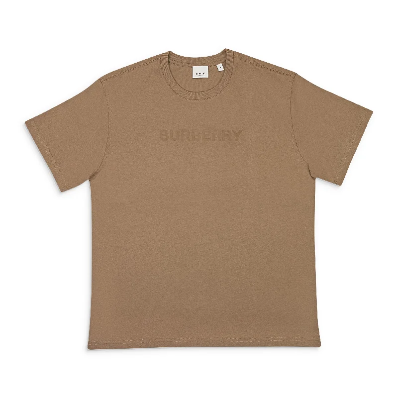 Casual Blazers BURBERRY CHEST LOGO CAMEL T-SHIRT