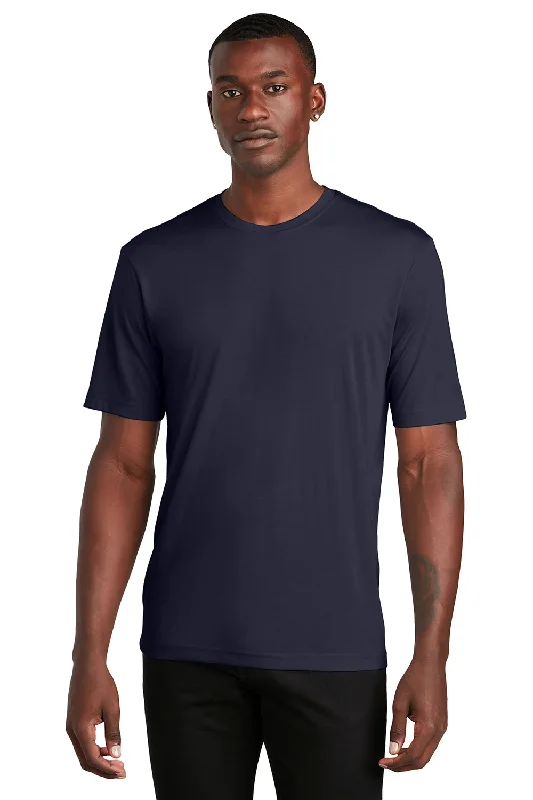 Designer Ties Sport-Tek Mens Competitor Moisture Wicking Short Sleeve Crewneck T-Shirt - True Navy Blue