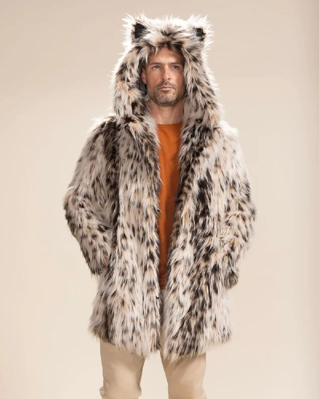 Comfortable Suits Classic Men's Faux Fur Coat | Lil' Cheetah