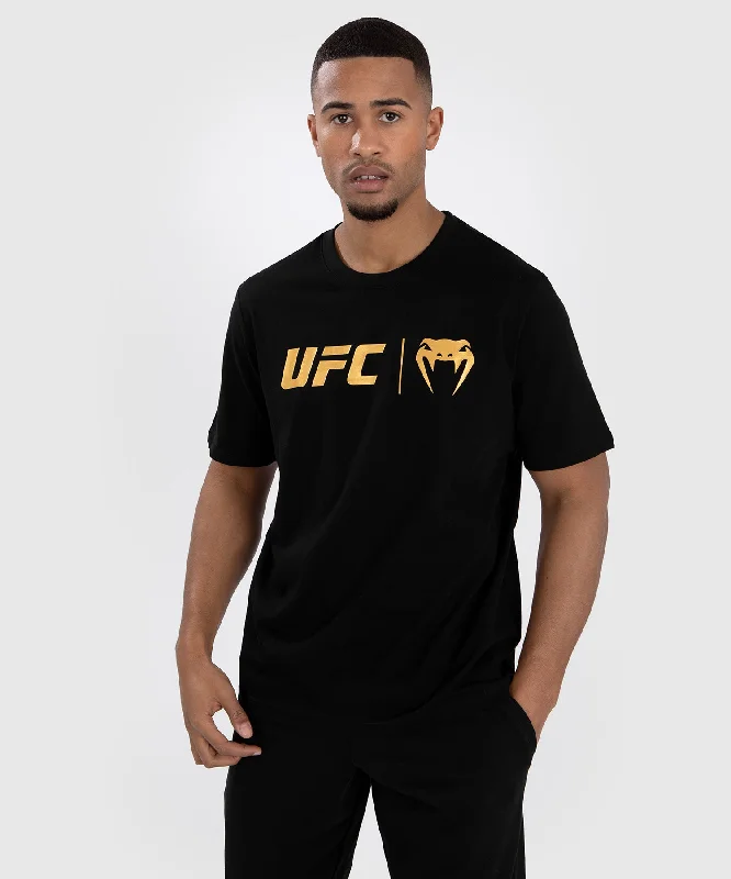 Slim-fit Trousers UFC Venum Classic  T-Shirt - Black/Gold