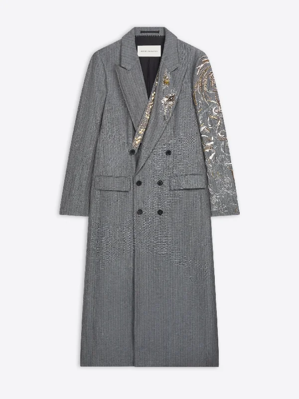 Premium Casuals Embellished coat