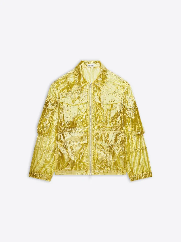 Casual Trends Overdyed transparent jacket