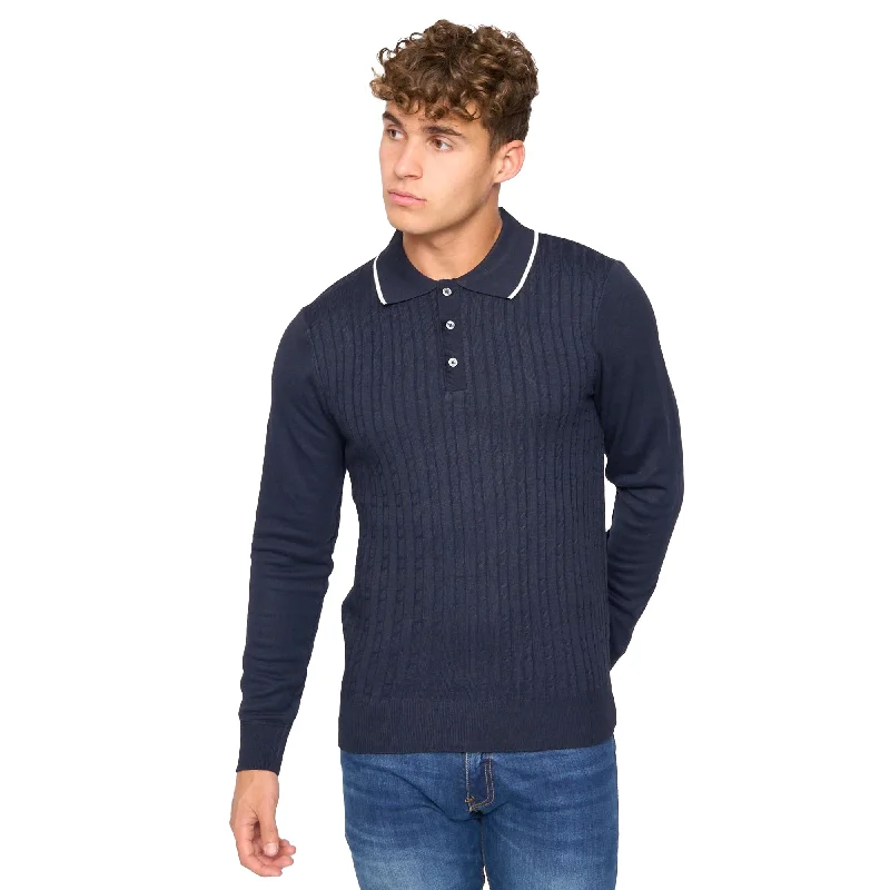 Navy Marl