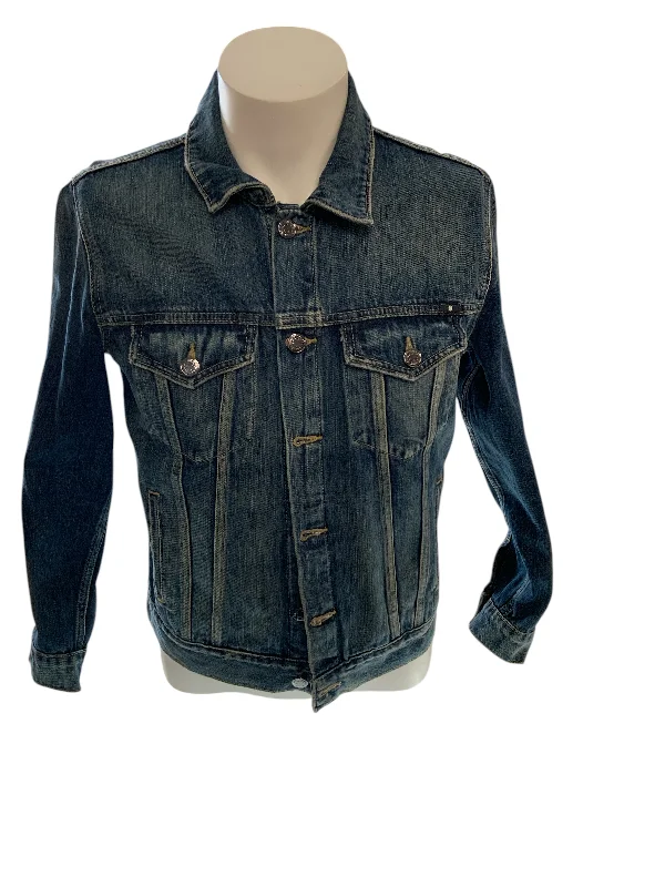 Fashion Layers Lucky Men's Denim Jacket L