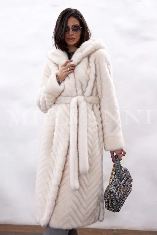 Fashion Jackets LEA Faux Mink Coat