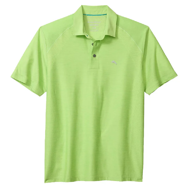 Printed Trousers Tommy Bahama Islandzone Performance Palm Coast Polo Shirt - Key Lime Green