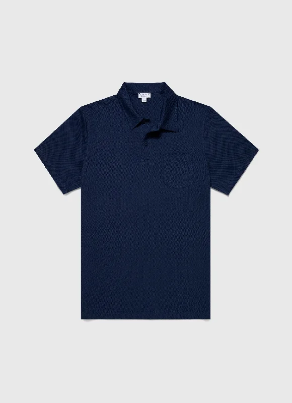 Everyday Jackets Men's Riviera Polo Shirt in Ink Blue