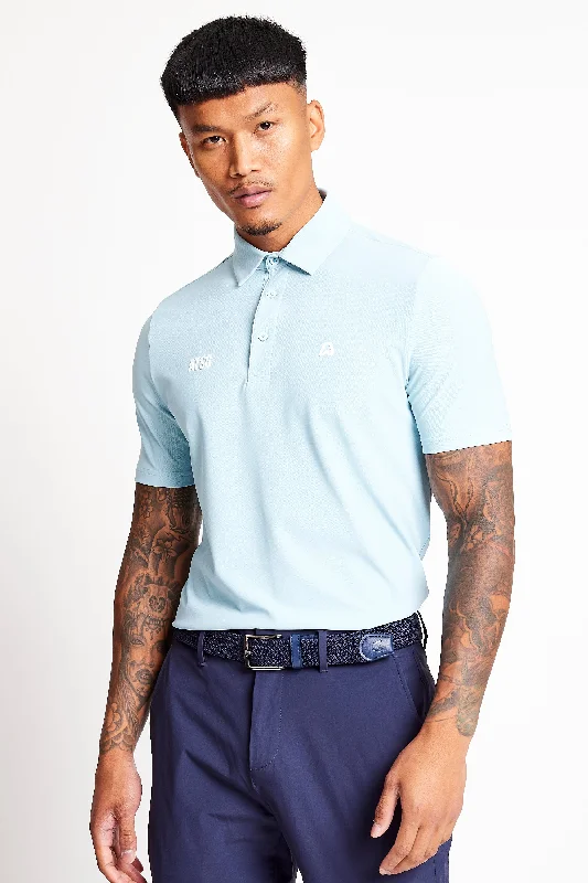 Workwear Jackets Slim Fit Polo  - Baby Blue