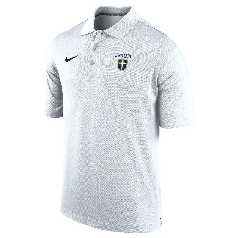 Minimal Tops Nike White Varsity Polo