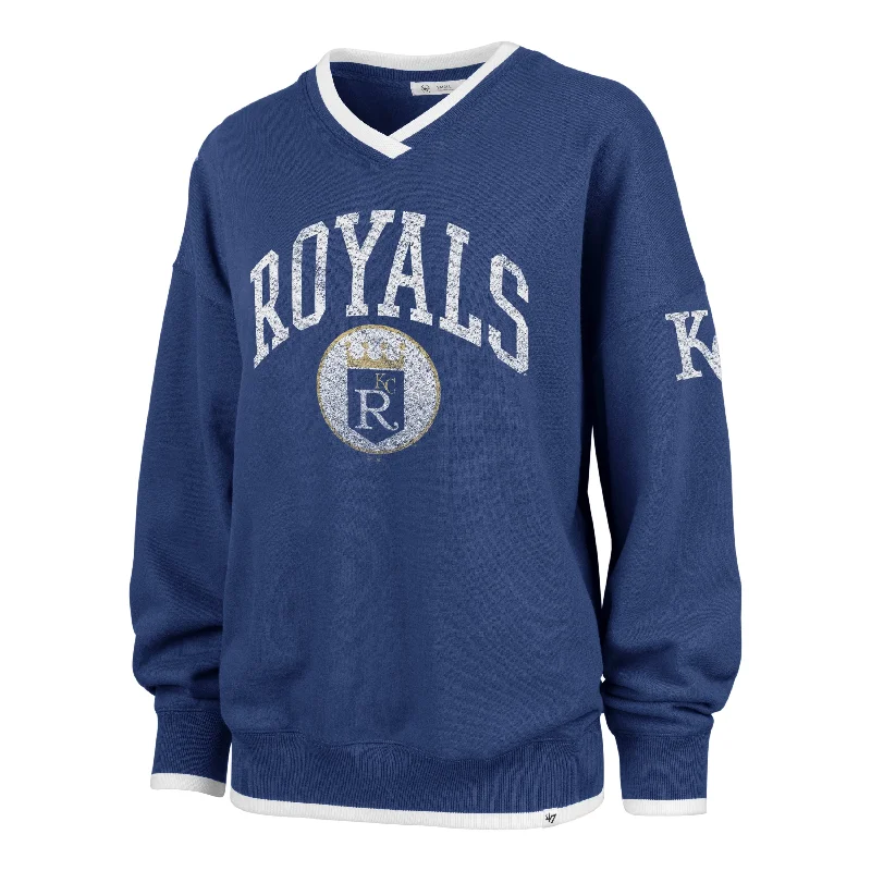 Cargo Shorts KANSAS CITY ROYALS COOPERSTOWN WAX PACK DAZE EIGHTIES '47 PULLOVER WOMENS