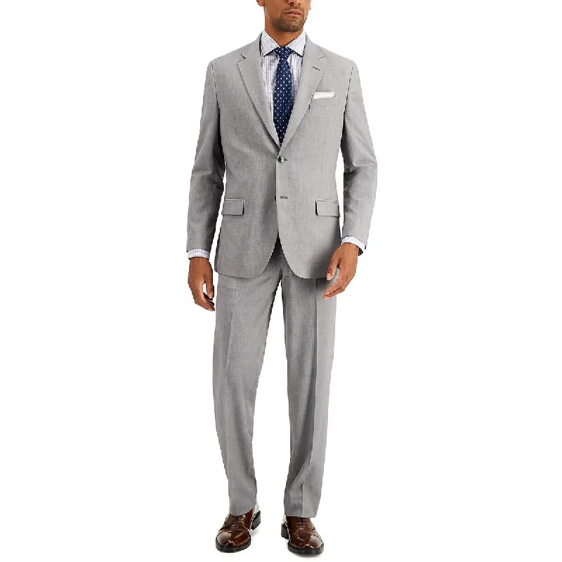 Hipster Style Nautica Mens 2 PC Business Two-Button Suit