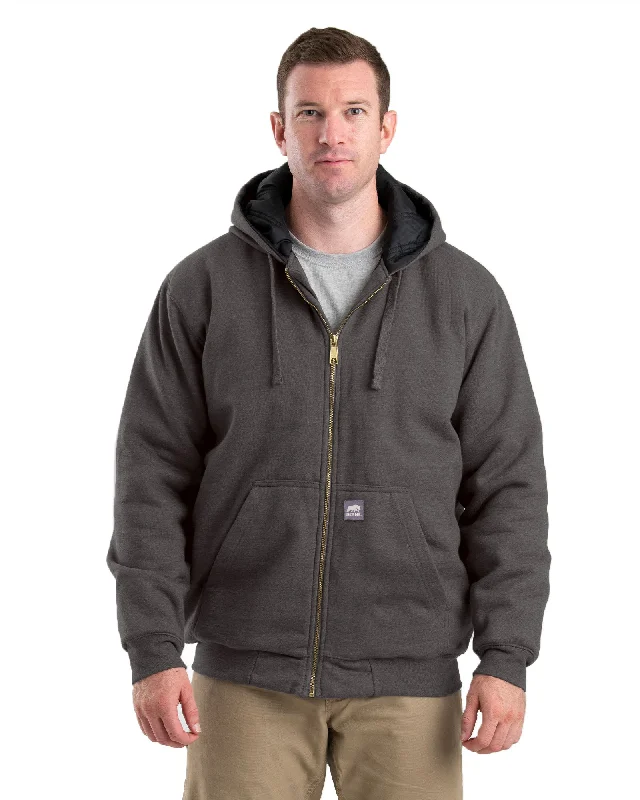 Wool Suits Highland Insulated Full-Zip Hooded Sweatshirt