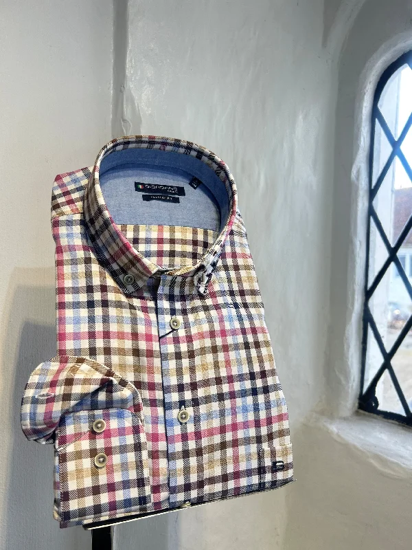 Summer Outfits GIORDANO CHECKED COUNTRY SHIRT