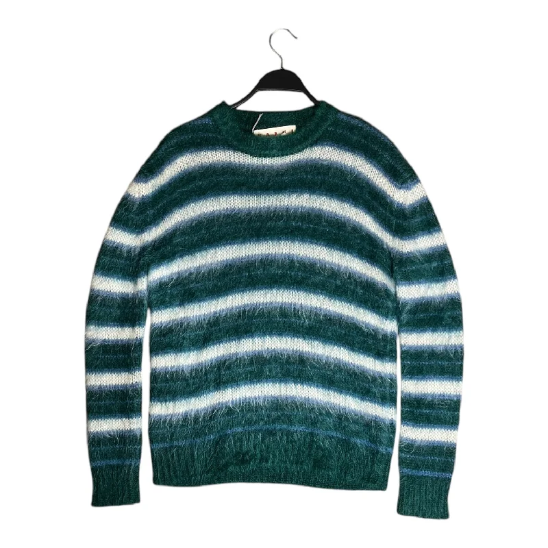 Sporty Accessories MARNI/Sweater/36/Stripe/Mohair/GRN/