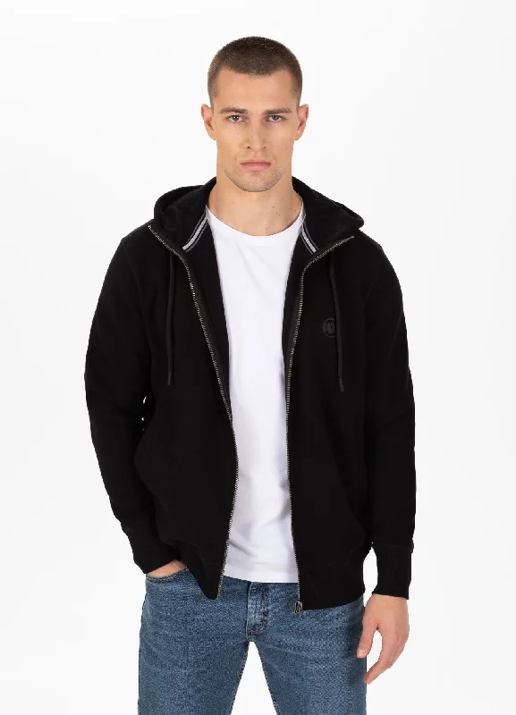 Relaxed Footwear Men's Zip-up hoodie Pique Small Logo