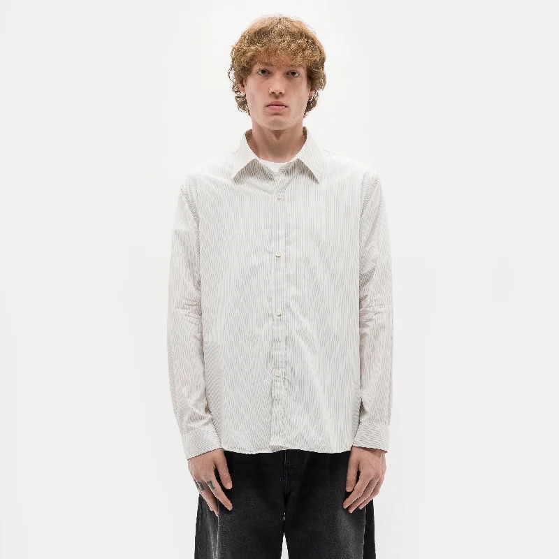 Basic Casuals Evening Shirt in White