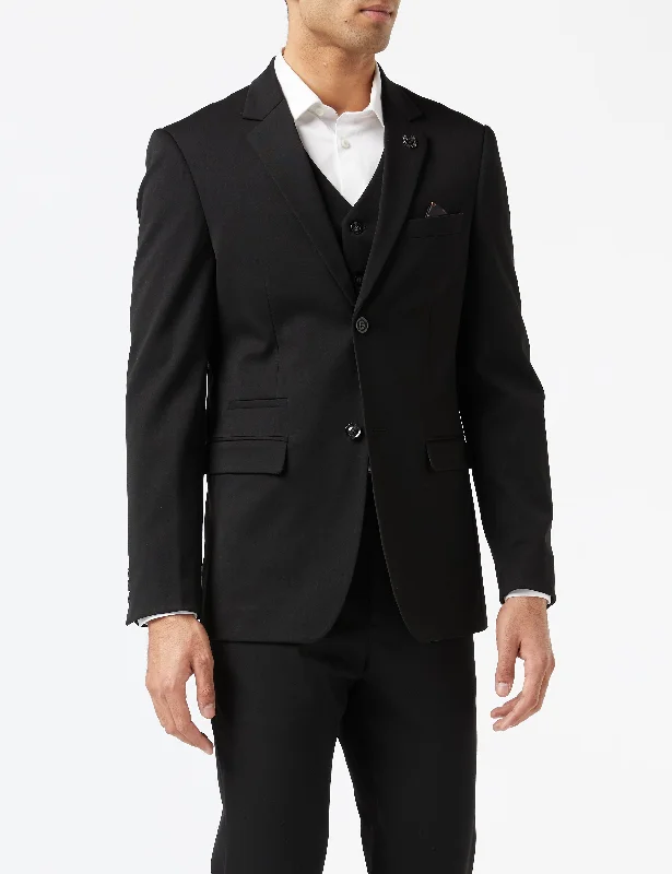 Premium Pants JROSS – BLACK FORMAL JACKET & WAISTCOAT