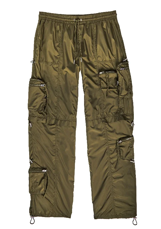 Trendy Outerwear Alba Ruched Cargo Pant