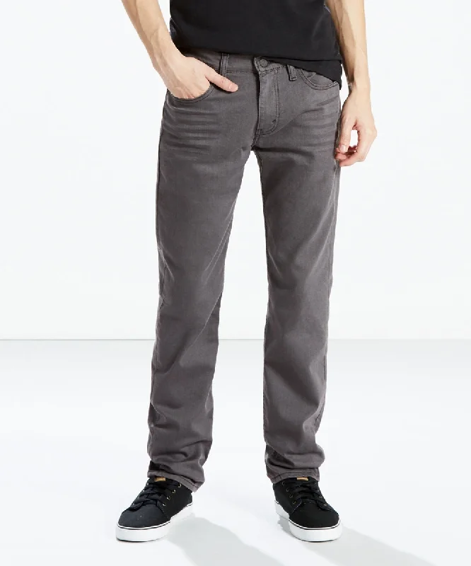 Practical Jeans Levi’s Men’s 511 Slim Fit Jeans - New Grey/Black 3D