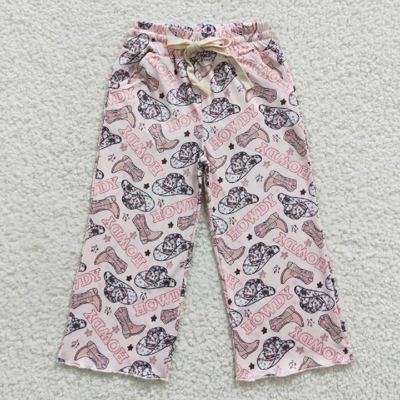 Practical Jeans P0136 HOWDY boots pink trousers